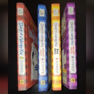 Diary of a Wimpy Kid Book 1 2 4 5